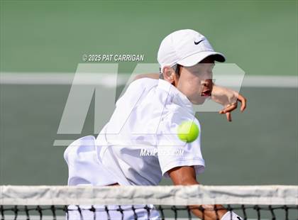 Thumbnail 3 in Frisco Centennial vs Flour Bluff (UIL 5A Tennis Final) photogallery.