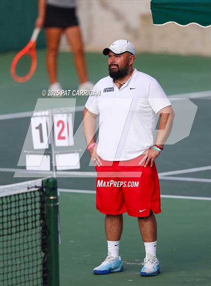 Thumbnail 2 in Frisco Centennial vs Flour Bluff (UIL 5A Tennis Final) photogallery.