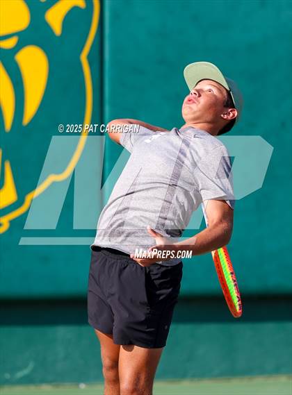 Thumbnail 1 in Frisco Centennial vs Flour Bluff (UIL 5A Tennis Final) photogallery.