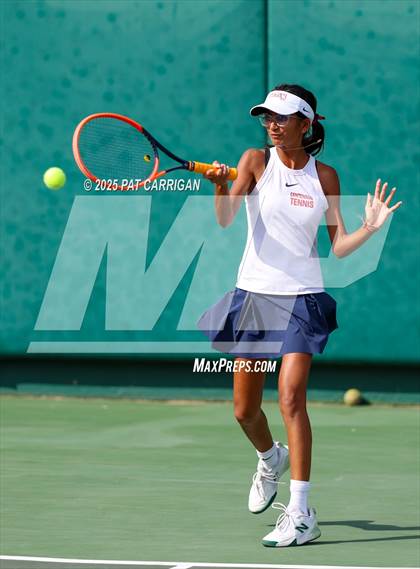 Thumbnail 1 in Frisco Centennial vs Flour Bluff (UIL 5A Tennis Final) photogallery.