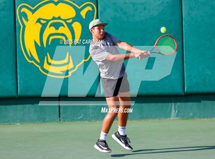 Thumbnail 1 in Frisco Centennial vs Flour Bluff (UIL 5A Tennis Final) photogallery.