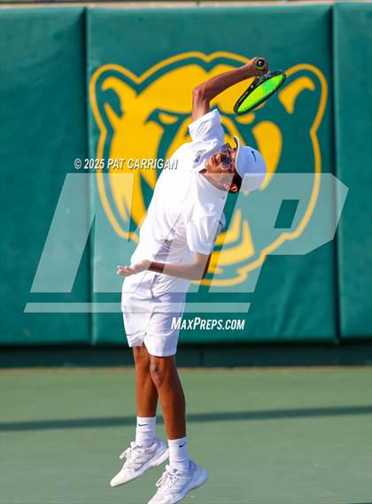 Thumbnail 2 in Frisco Centennial vs Flour Bluff (UIL 5A Tennis Final) photogallery.