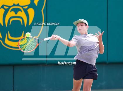Thumbnail 1 in Frisco Centennial vs Flour Bluff (UIL 5A Tennis Final) photogallery.