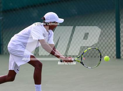 Thumbnail 3 in Frisco Centennial vs Flour Bluff (UIL 5A Tennis Final) photogallery.