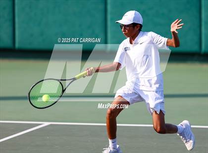 Thumbnail 1 in Frisco Centennial vs Flour Bluff (UIL 5A Tennis Final) photogallery.