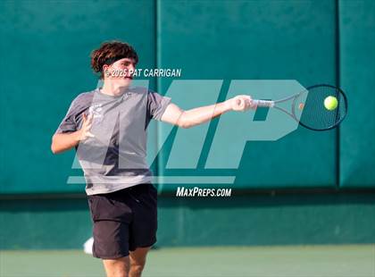 Thumbnail 3 in Frisco Centennial vs Flour Bluff (UIL 5A Tennis Final) photogallery.