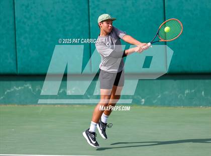 Thumbnail 3 in Frisco Centennial vs Flour Bluff (UIL 5A Tennis Final) photogallery.