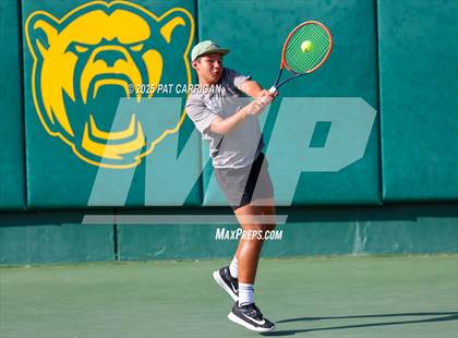 Thumbnail 3 in Frisco Centennial vs Flour Bluff (UIL 5A Tennis Final) photogallery.