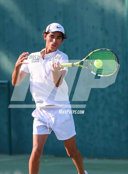 Thumbnail 2 in Frisco Centennial vs Flour Bluff (UIL 5A Tennis Final) photogallery.