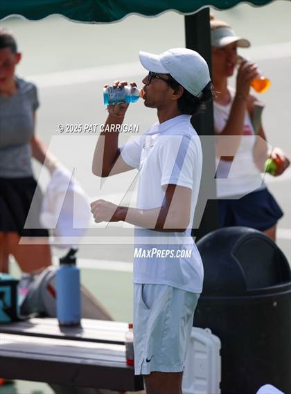 Thumbnail 1 in Frisco Centennial vs Flour Bluff (UIL 5A Tennis Final) photogallery.