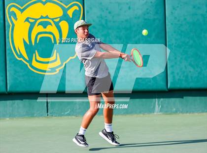 Thumbnail 3 in Frisco Centennial vs Flour Bluff (UIL 5A Tennis Final) photogallery.
