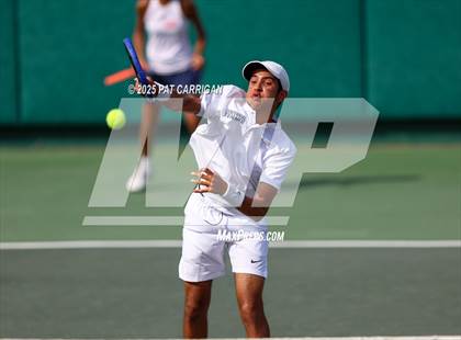 Thumbnail 2 in Frisco Centennial vs Flour Bluff (UIL 5A Tennis Final) photogallery.