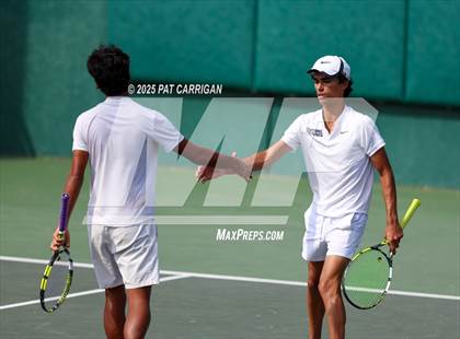 Thumbnail 2 in Frisco Centennial vs Flour Bluff (UIL 5A Tennis Final) photogallery.