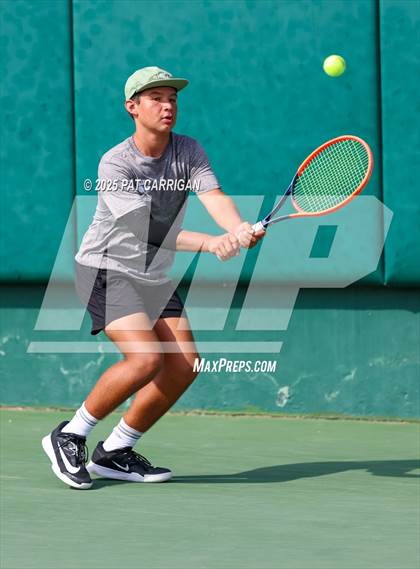 Thumbnail 1 in Frisco Centennial vs Flour Bluff (UIL 5A Tennis Final) photogallery.
