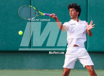 Thumbnail 1 in Frisco Centennial vs Flour Bluff (UIL 5A Tennis Final) photogallery.
