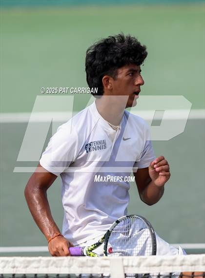 Thumbnail 1 in Frisco Centennial vs Flour Bluff (UIL 5A Tennis Final) photogallery.
