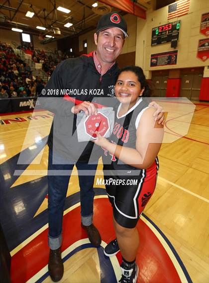 Thumbnail 3 in Oakwood vs. Garey (CIF SS Division 5A Finals) photogallery.