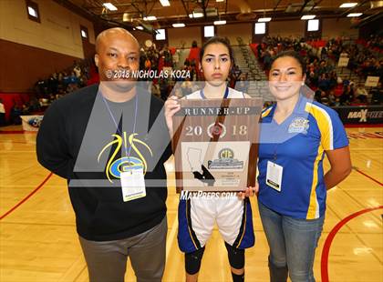 Thumbnail 2 in Oakwood vs. Garey (CIF SS Division 5A Finals) photogallery.