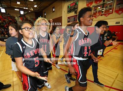 Thumbnail 3 in Oakwood vs. Garey (CIF SS Division 5A Finals) photogallery.