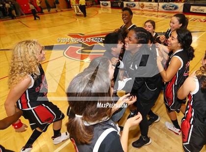 Thumbnail 2 in Oakwood vs. Garey (CIF SS Division 5A Finals) photogallery.