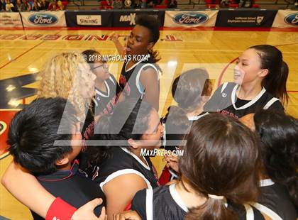 Thumbnail 1 in Oakwood vs. Garey (CIF SS Division 5A Finals) photogallery.