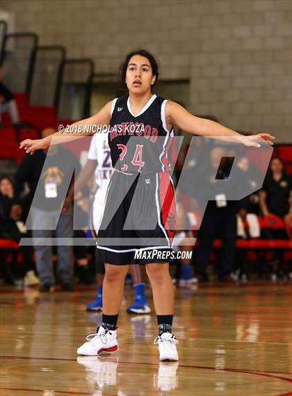 Thumbnail 3 in Oakwood vs. Garey (CIF SS Division 5A Finals) photogallery.