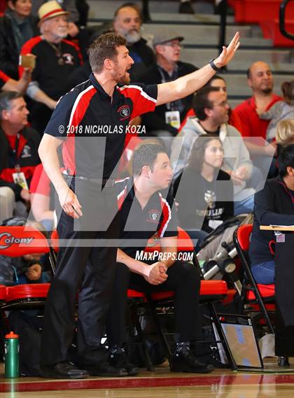 Thumbnail 3 in Oakwood vs. Garey (CIF SS Division 5A Finals) photogallery.