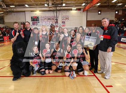 Thumbnail 3 in Oakwood vs. Garey (CIF SS Division 5A Finals) photogallery.