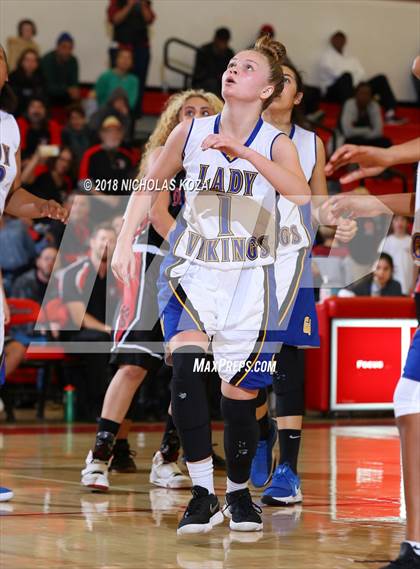 Thumbnail 3 in Oakwood vs. Garey (CIF SS Division 5A Finals) photogallery.