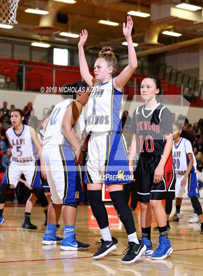 Thumbnail 3 in Oakwood vs. Garey (CIF SS Division 5A Finals) photogallery.