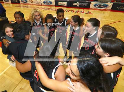 Thumbnail 3 in Oakwood vs. Garey (CIF SS Division 5A Finals) photogallery.