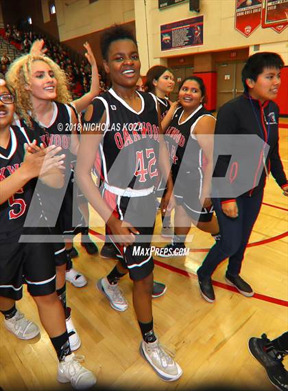 Thumbnail 1 in Oakwood vs. Garey (CIF SS Division 5A Finals) photogallery.