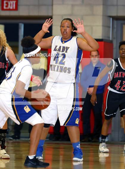 Thumbnail 1 in Oakwood vs. Garey (CIF SS Division 5A Finals) photogallery.