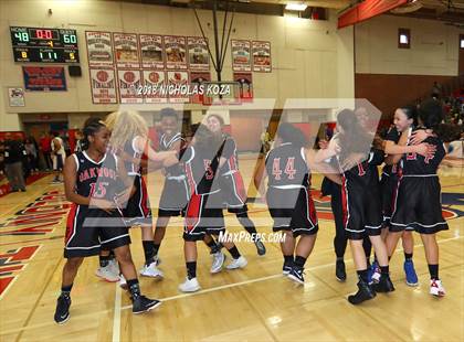 Thumbnail 2 in Oakwood vs. Garey (CIF SS Division 5A Finals) photogallery.