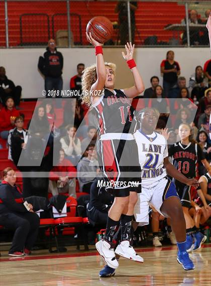 Thumbnail 1 in Oakwood vs. Garey (CIF SS Division 5A Finals) photogallery.