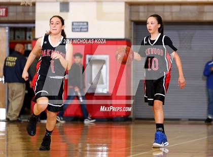 Thumbnail 3 in Oakwood vs. Garey (CIF SS Division 5A Finals) photogallery.