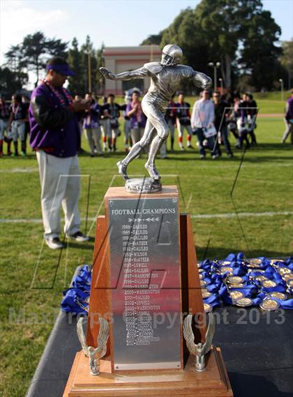 Thumbnail 2 in Lincoln vs. Galileo (CIF SF Section Final) photogallery.