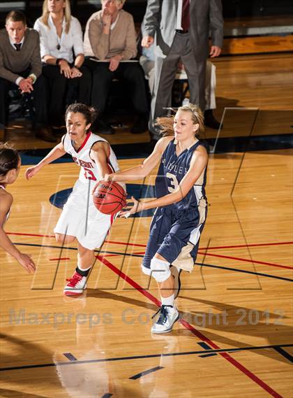 Thumbnail 2 in Regis Jesuit vs. Mullen photogallery.