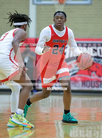 Thumbnail 2 in South Grand Prairie vs John Paul II (Whataburger Tournament) photogallery.