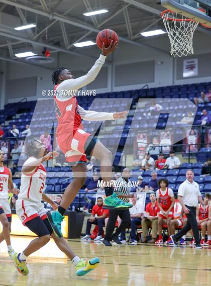 Thumbnail 1 in South Grand Prairie vs John Paul II (Whataburger Tournament) photogallery.