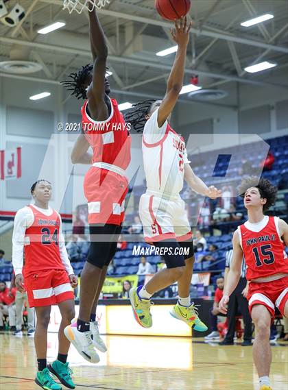 Thumbnail 3 in South Grand Prairie vs John Paul II (Whataburger Tournament) photogallery.