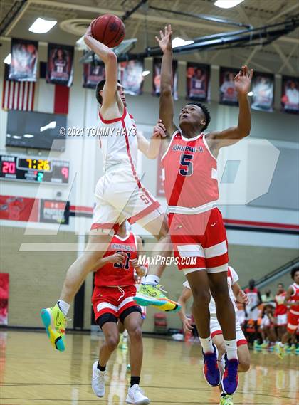 Thumbnail 3 in South Grand Prairie vs John Paul II (Whataburger Tournament) photogallery.