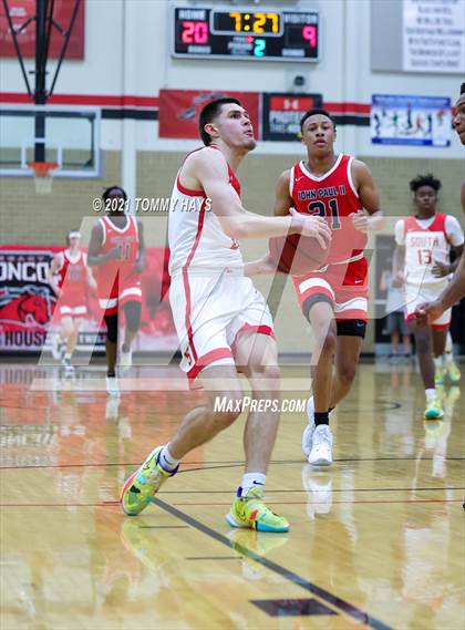 Thumbnail 1 in South Grand Prairie vs John Paul II (Whataburger Tournament) photogallery.