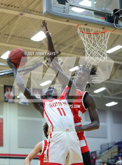 Thumbnail 1 in South Grand Prairie vs John Paul II (Whataburger Tournament) photogallery.