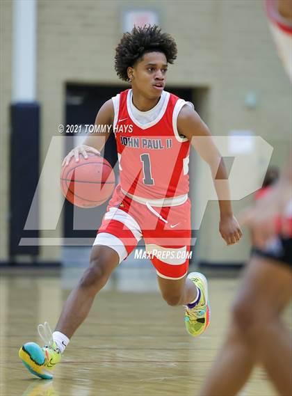 Thumbnail 2 in South Grand Prairie vs John Paul II (Whataburger Tournament) photogallery.