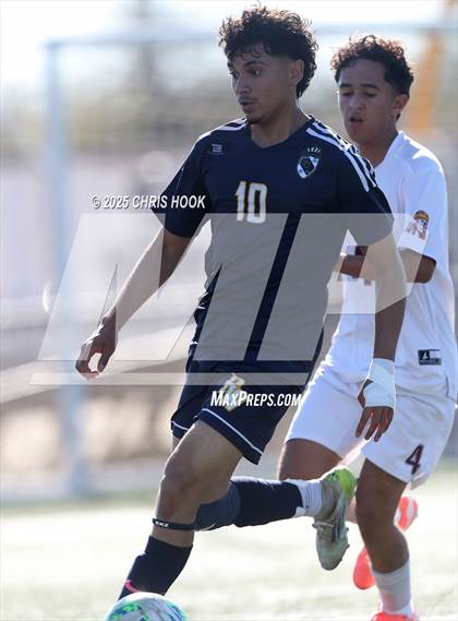 Thumbnail 2 in Flowing Wells vs Nogales (Brandon Bean Soccer Tournament) photogallery.