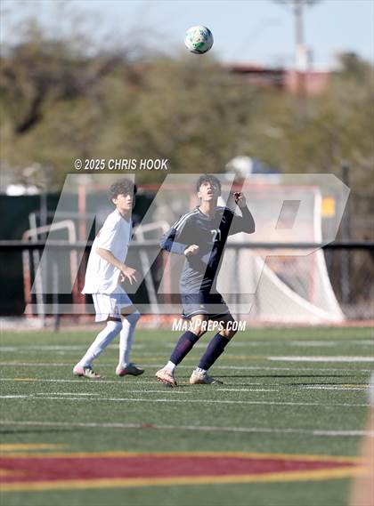 Thumbnail 2 in Flowing Wells vs Nogales (Brandon Bean Soccer Tournament) photogallery.