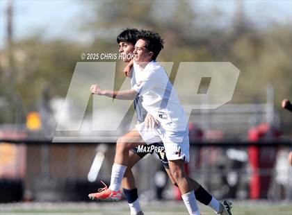 Thumbnail 2 in Flowing Wells vs Nogales (Brandon Bean Soccer Tournament) photogallery.