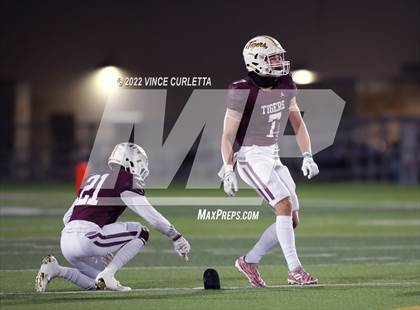 Thumbnail 3 in Manor @ Dripping Springs (UIL 6A Bi-District Playoff) photogallery.