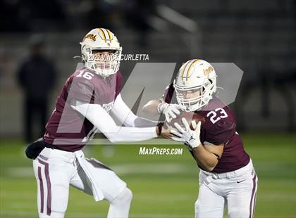 Thumbnail 1 in Manor @ Dripping Springs (UIL 6A Bi-District Playoff) photogallery.